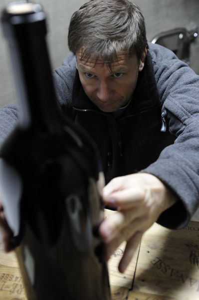 Philippe Gimel ligger sista hand på vinerna